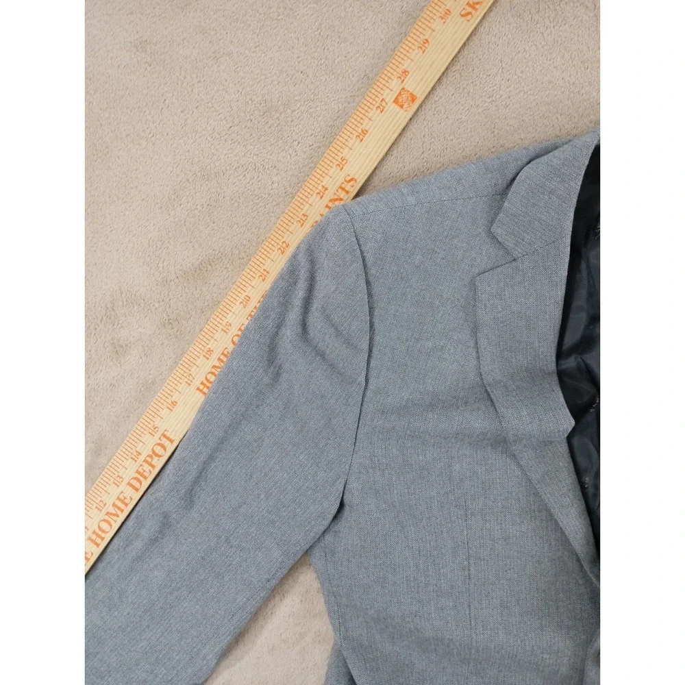 John Varvatos U.S.A  Bedford Blazer‎ Jacket Men 36S Grey Stretch 2 Button EUC